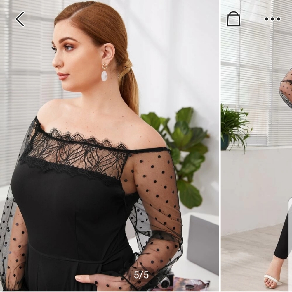 Mesh Panel Jumpsuit - Picture 3 of 5